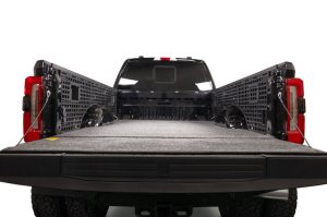 Ford Super Duty F-450 Molle Panel - Driver Side - Addictive Desert Designs - Bed Side Accessory Mounting Panel - Hammer Black - `23-`26